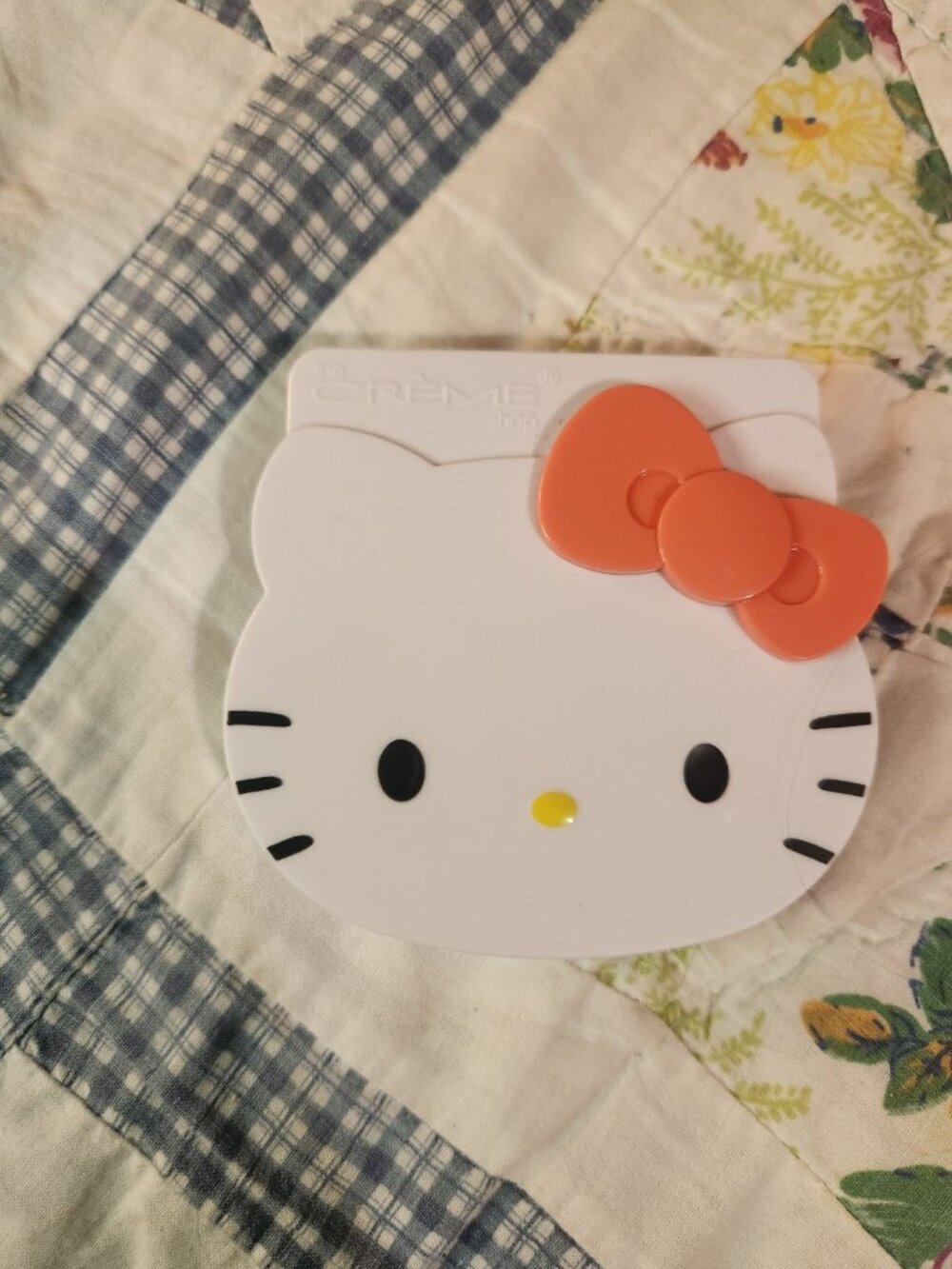 The Crème Shop x Hello Kitty Crème Blush Balm Limited Edition Peach Pouf